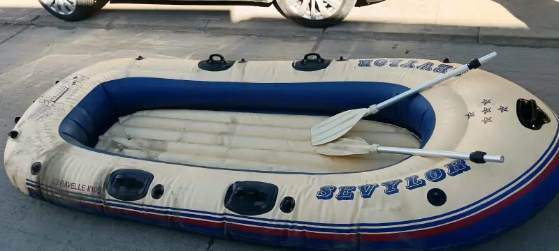 Bote inflable Sevylor Caravelle K105 con remos - 2