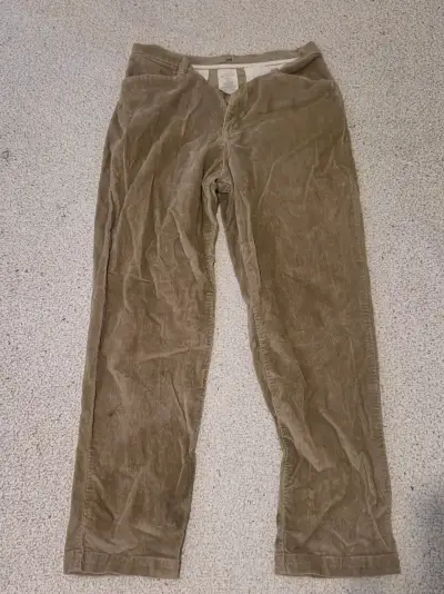 Pantalones de pana marrón Lee para hombre - miniatura 1
