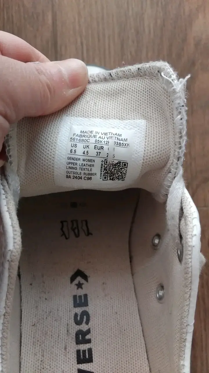 Zapatillas Converse All Star Blancas - 6