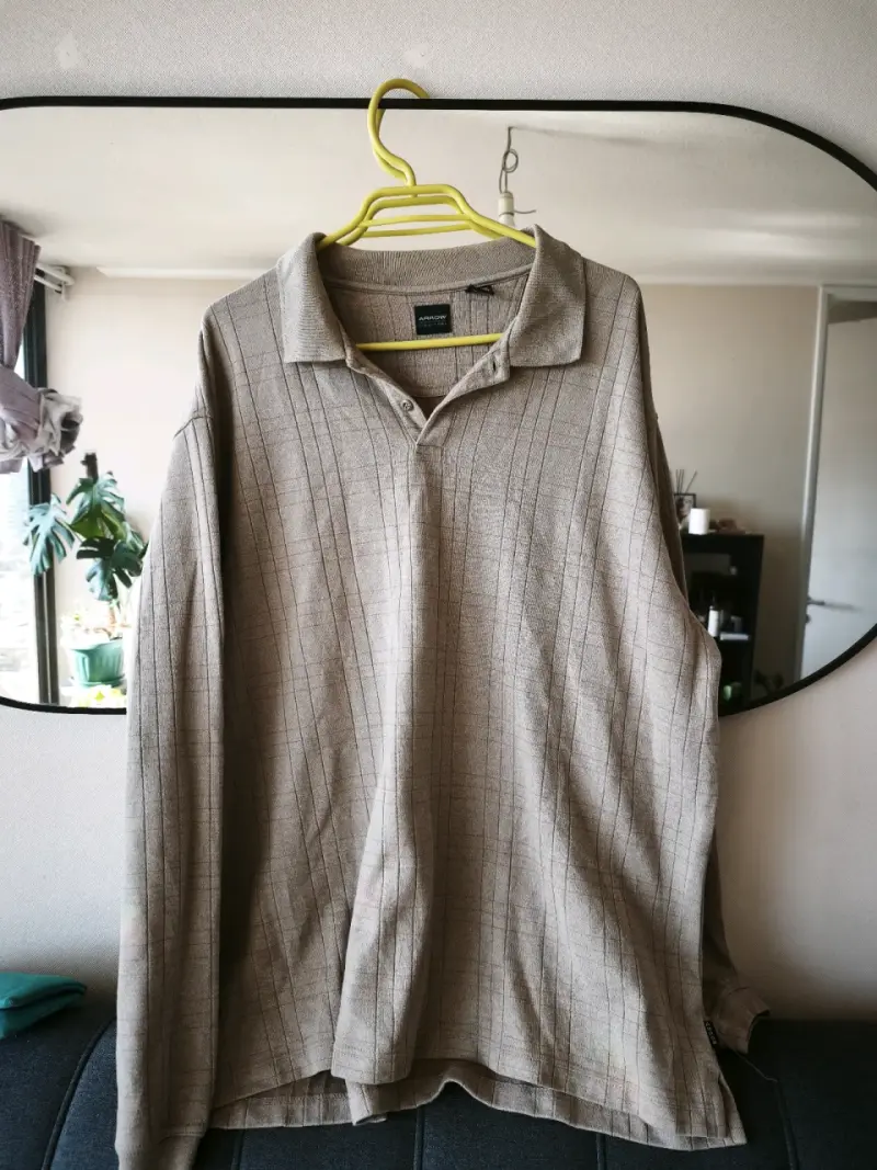 Polera Polo Hombre Arrow Beige Talla XL