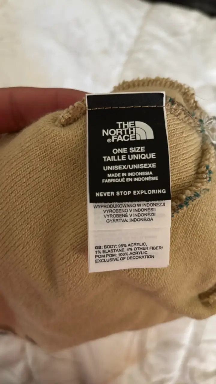 Gorro camuflado The North Face con pompón - 3