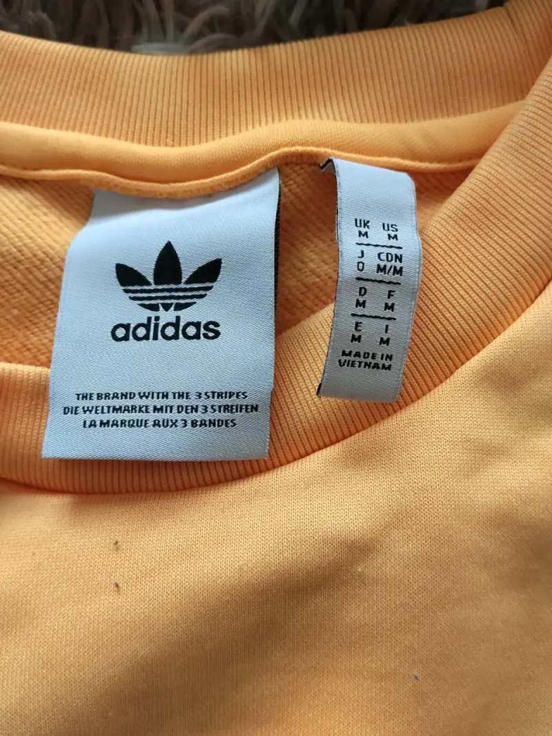 Polerón Adidas naranja para hombre - 3