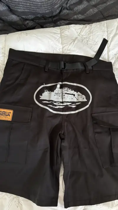 Short Corteiz negro - miniatura 1