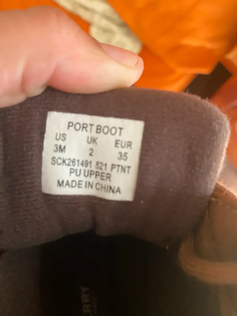 Botas impermeables marrones para niños - 2