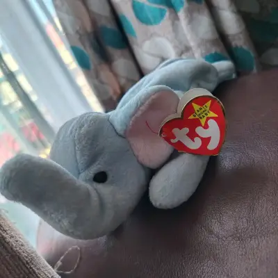 Peluche Elefante Ty Beanie Babies Peanut - miniatura 1