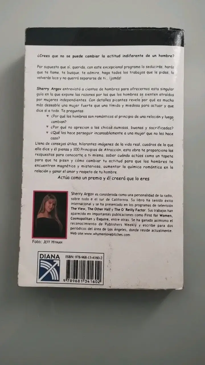 Libro 'Por Qué Los Hombres Aman a las Cabronas' de Sherry Argov - 2