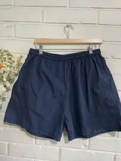Shorts deportivos azul marino para hombre talla XL - miniatura 1