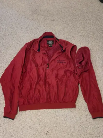 Cortaviento rojo Charles River Apparel - miniatura 1