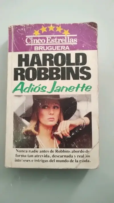 Libro 'Adiós Janette' de Harold Robbins - miniatura 1