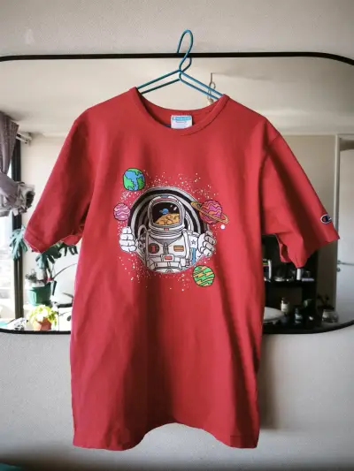 Polera diseño de astronauta Champion - miniatura 1