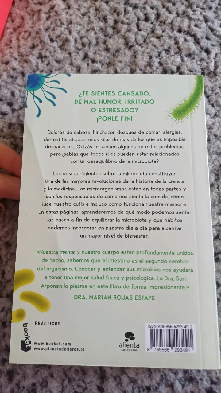 Libro '¡Es La Microbiota, Idiota!' de Sari Arponen - 2