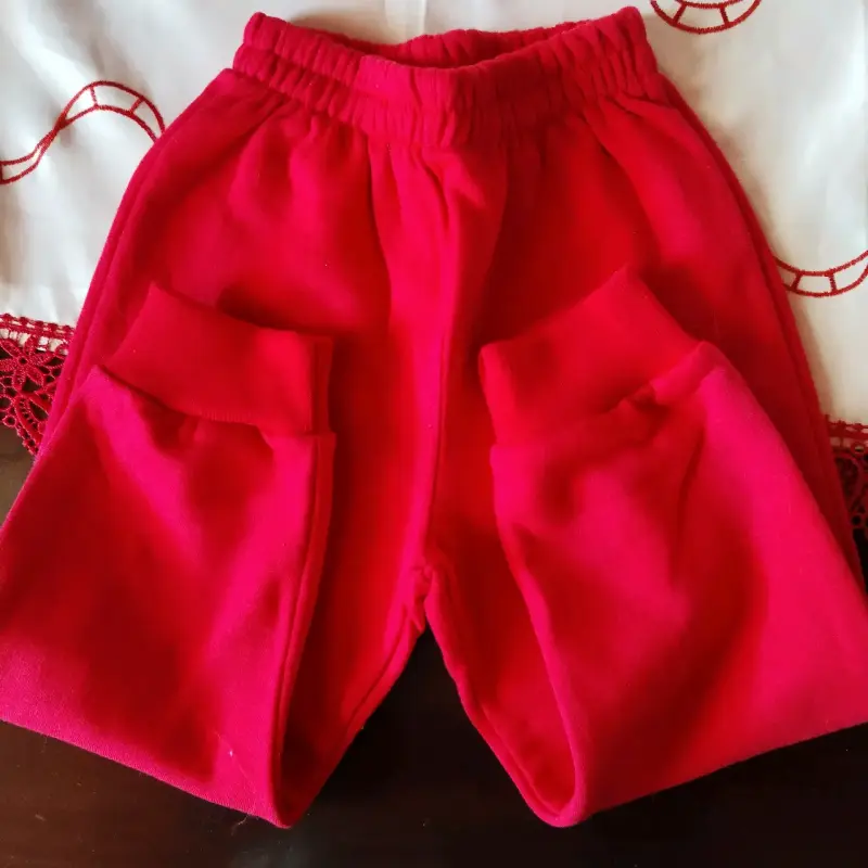 Conjunto de pantalones de algodón para bebé en colores pastel - 3