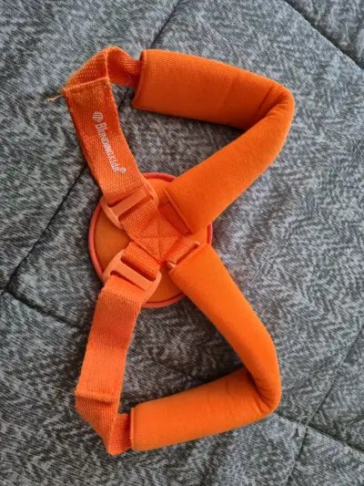 Arnés de seguridad para bebé naranja Bumbo - miniatura 1