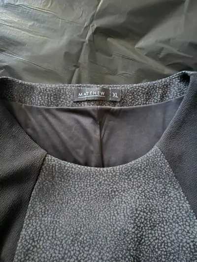 Vestido negro elegante Matthew talla XL - miniatura 3
