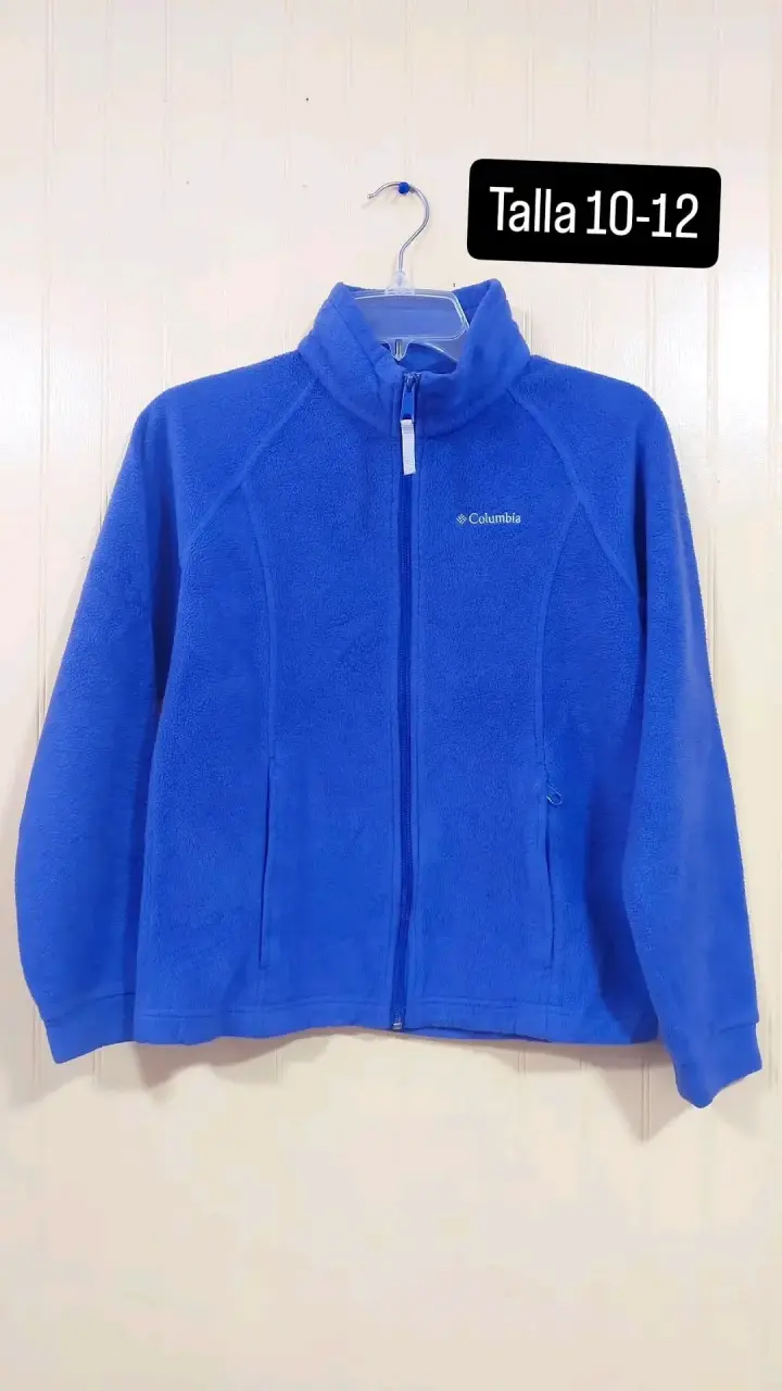 Chaqueta polar Columbia para niños talla 10-12 - 2