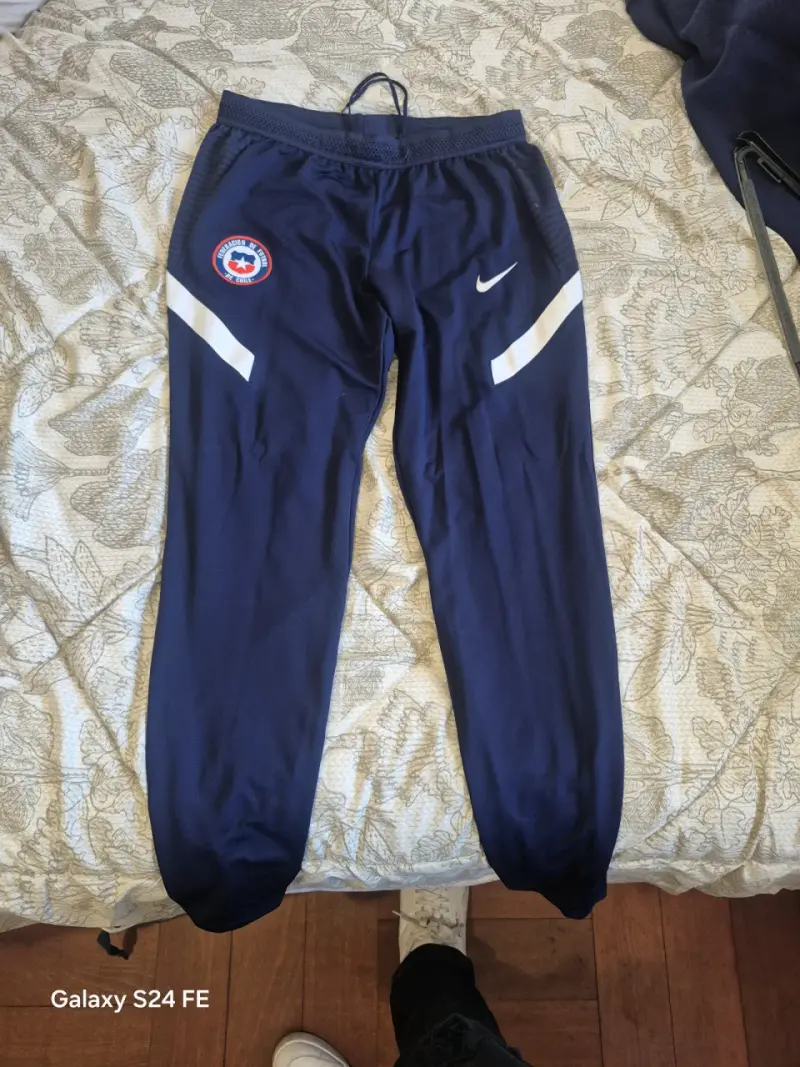 Pantalones deportivos Nike azul selección chilena - 1