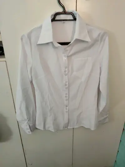 Camisa Blanca de Mujer - miniatura 1