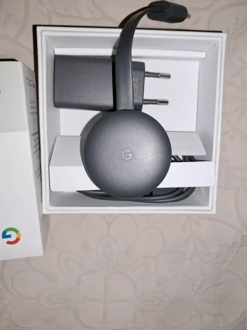 Google Chromecast con caja original - 2