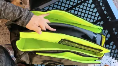 Bolso de padel Tecnifibre negro y verde - miniatura 2