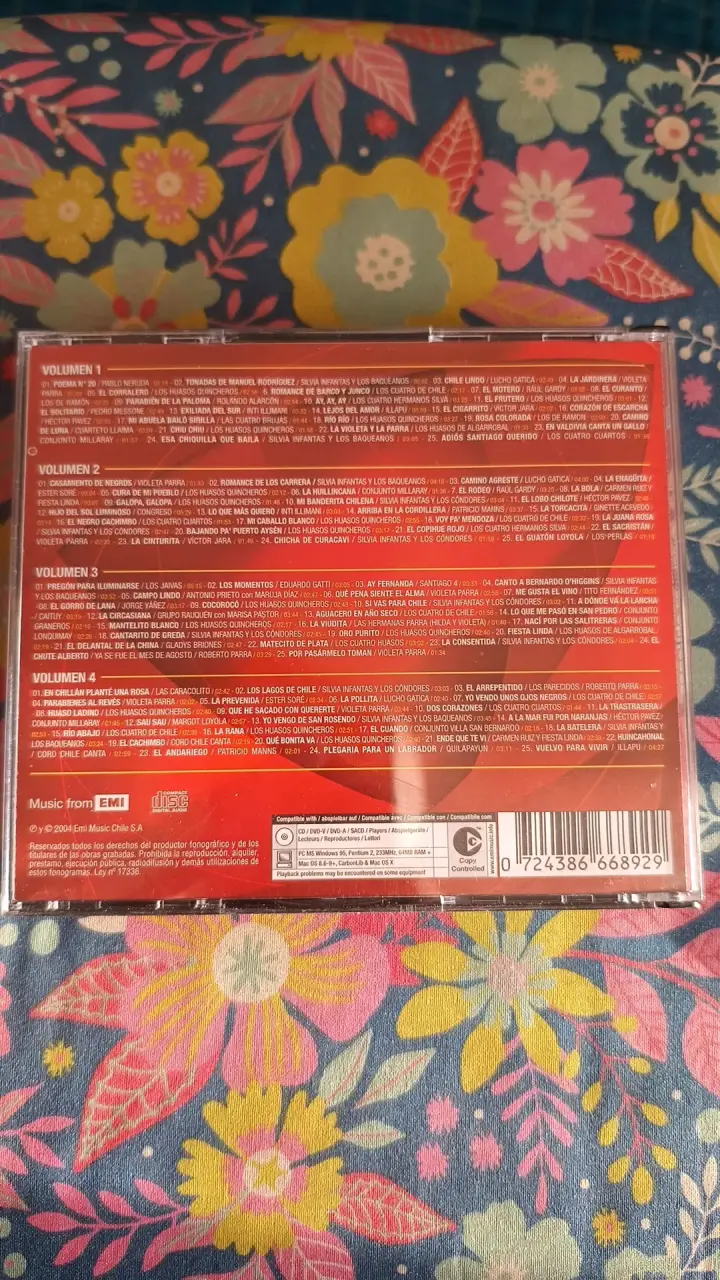 CD Las 100 Mejores Canciones Chilenas - 2