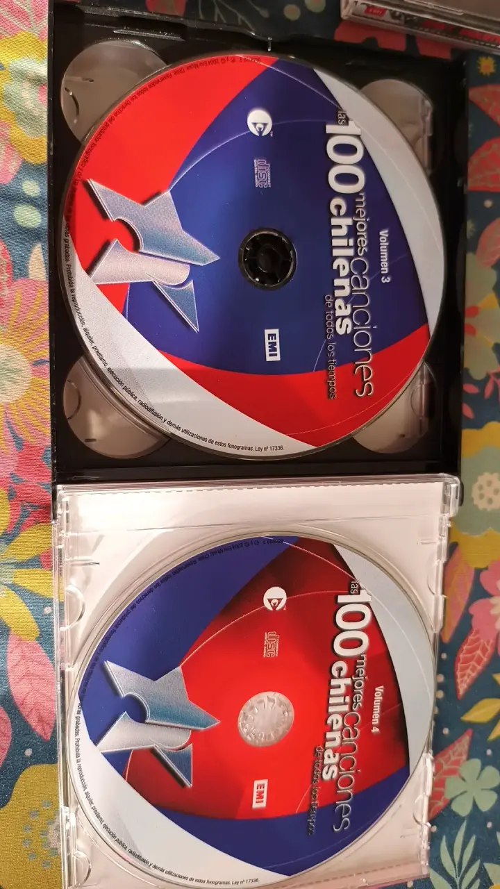 CD Las 100 Mejores Canciones Chilenas - 4