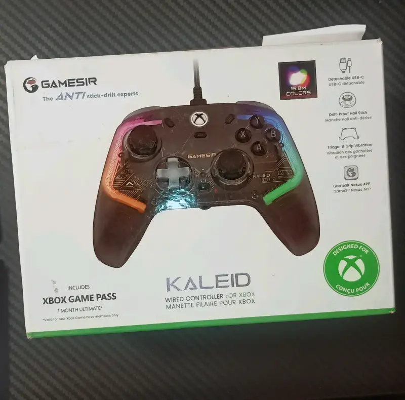 MANDO GameSir Kaleid para Xbox con iluminació RGB! - 1