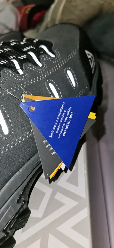 Botas de trekking Sherpa's gris y azul - miniatura 2