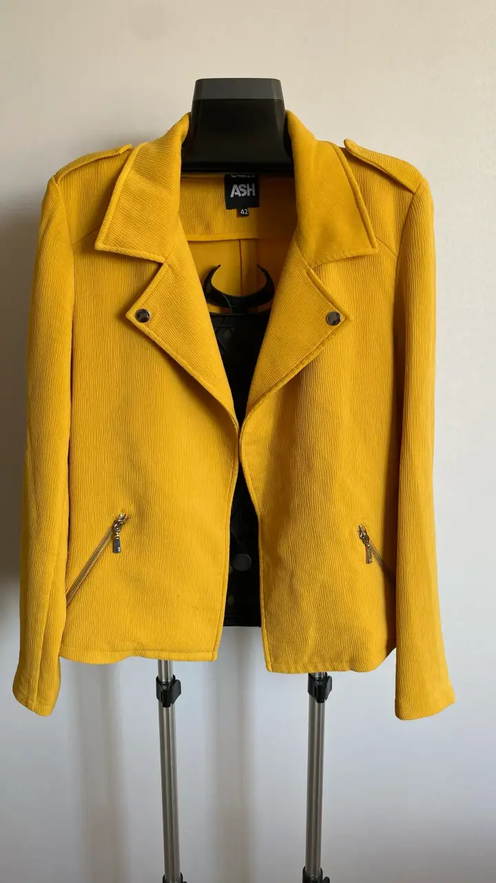 Chaqueta amarilla de mujer ASH talla 42 - 1
