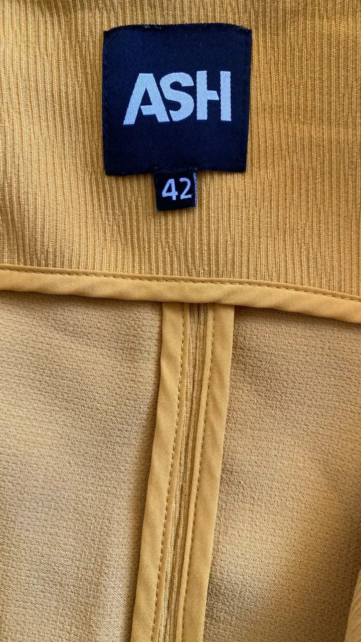 Chaqueta amarilla de mujer ASH talla 42 - 3