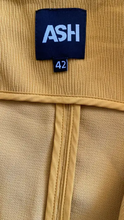 Chaqueta amarilla de mujer ASH talla 42 - miniatura 3