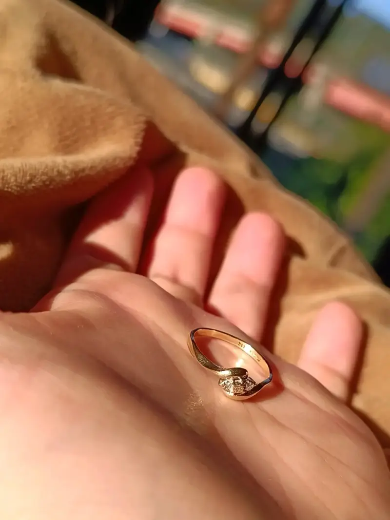 Anillo de oro 14k - 1
