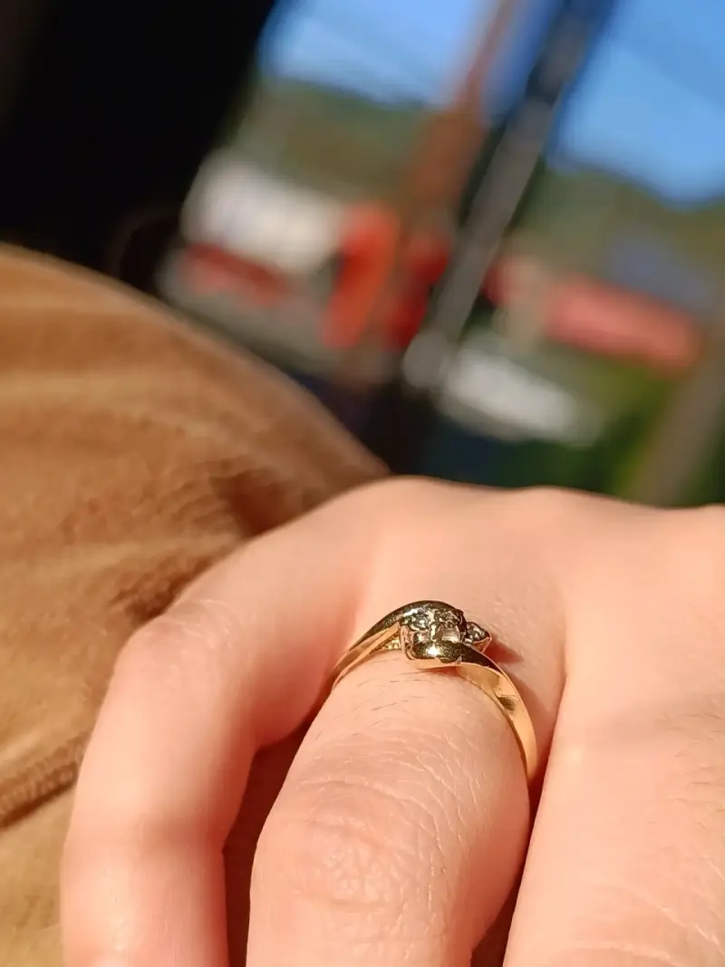Anillo de oro 14k - 3