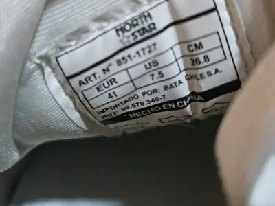Zapatillas blancas North Star talla - miniatura 4