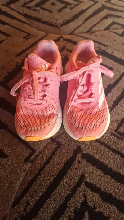 Zapatillas deportivas rosas para niña Adidas - miniatura 1