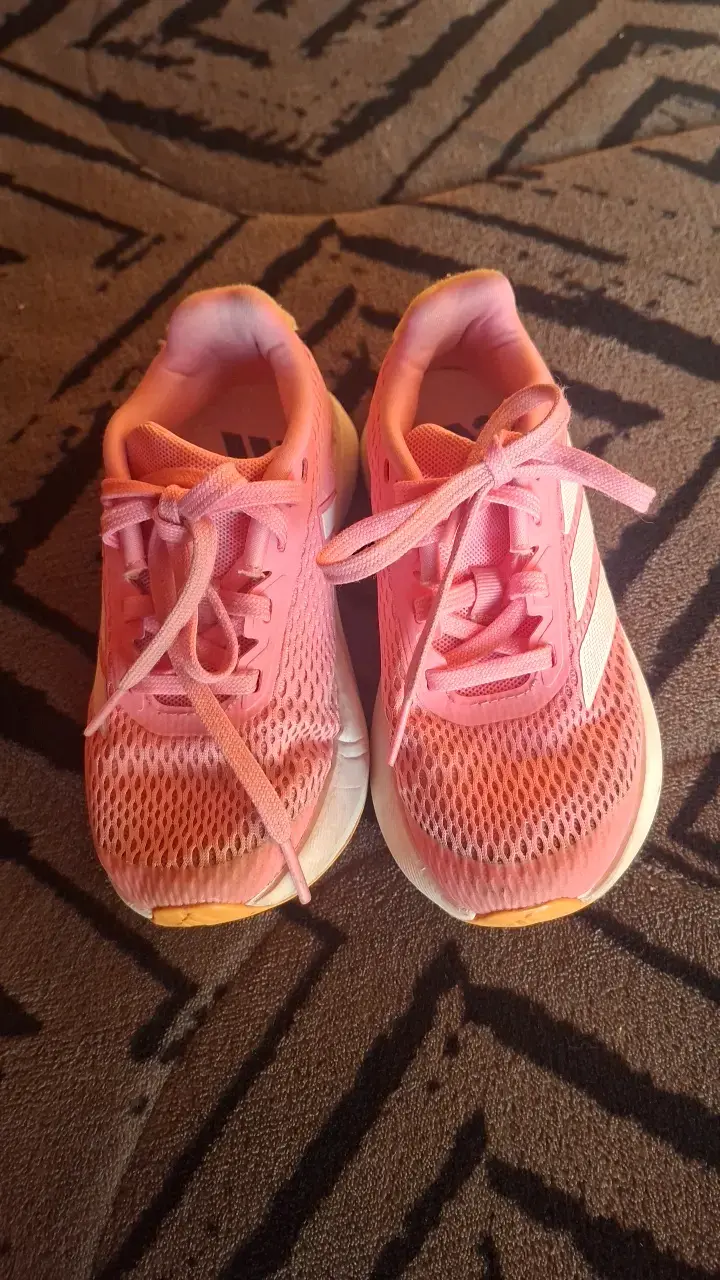 Zapatillas deportivas rosas para niña Adidas - 3