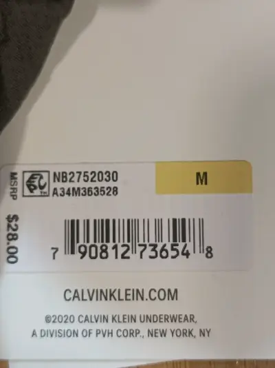 Calzoncillos Calvin Klein Air Fx Tech Talla M - miniatura 6