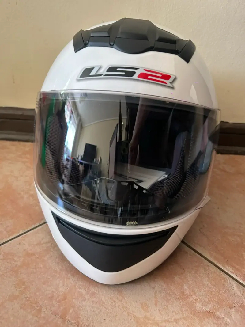 CASCO LS2 FF351 BLANCO Talla M - 1