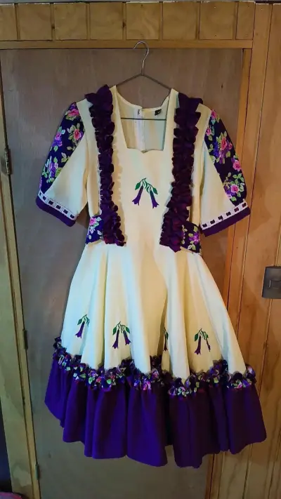 Vestido de cueca adulta - miniatura 2