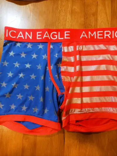 Boxer American Eagle diseño bandera americana - miniatura 1