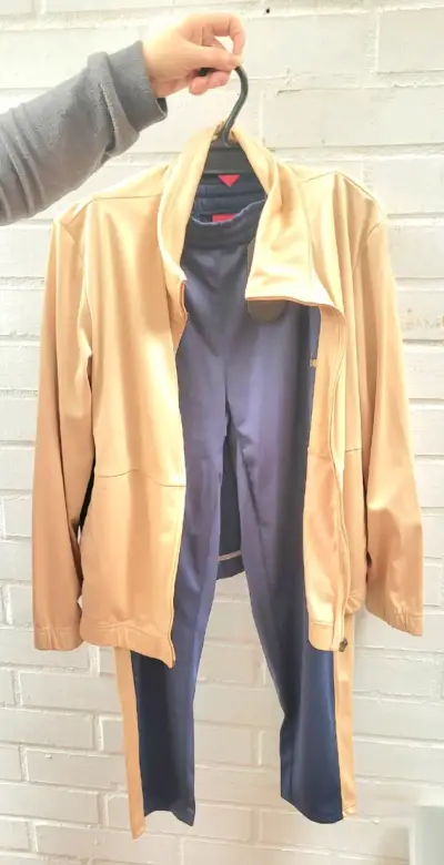 Conjunto deportivo Diadora beige y azul - miniatura 5