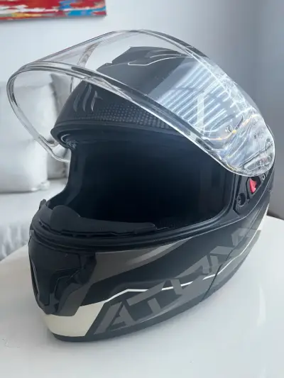 Casco moto abatible MT Atom - miniatura 1