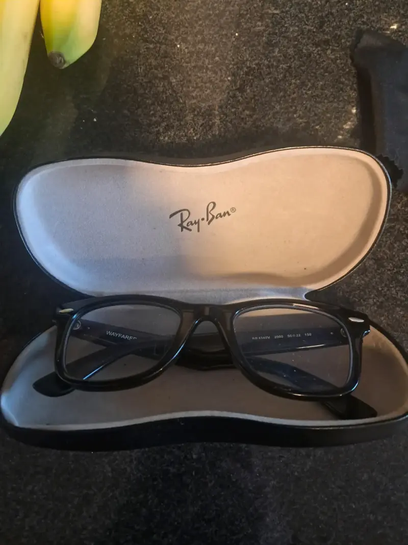 Gafas Ray-Ban Wayfarer negras con estuche - 2