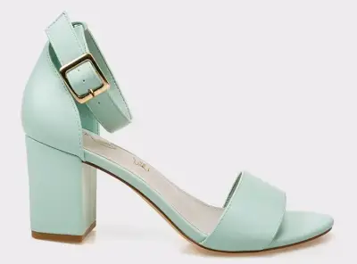Sandalias de tacón alto verde menta marquis - miniatura 1