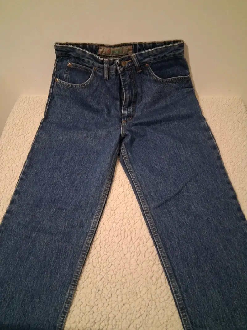 Jeans de mezclilla azul mujer - 3