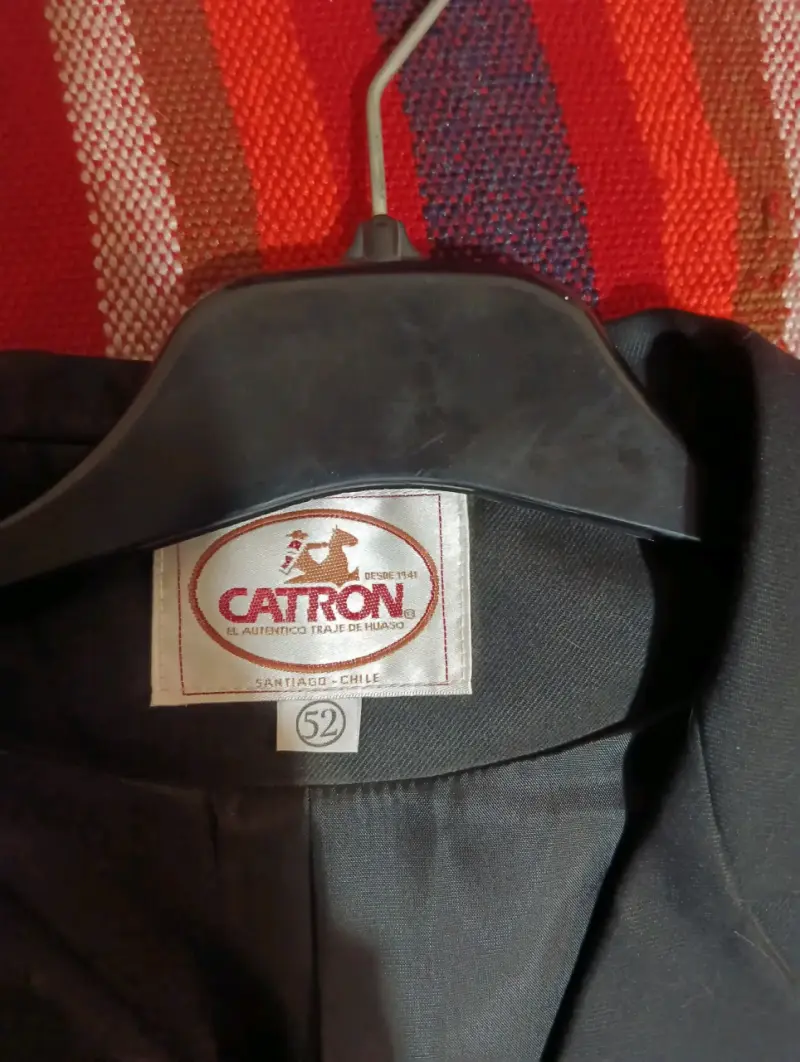 Chaqueta de equitación negra Catron talla 52 - 2