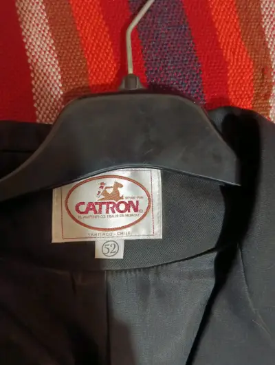 Chaqueta de equitación negra Catron talla 52 - miniatura 2