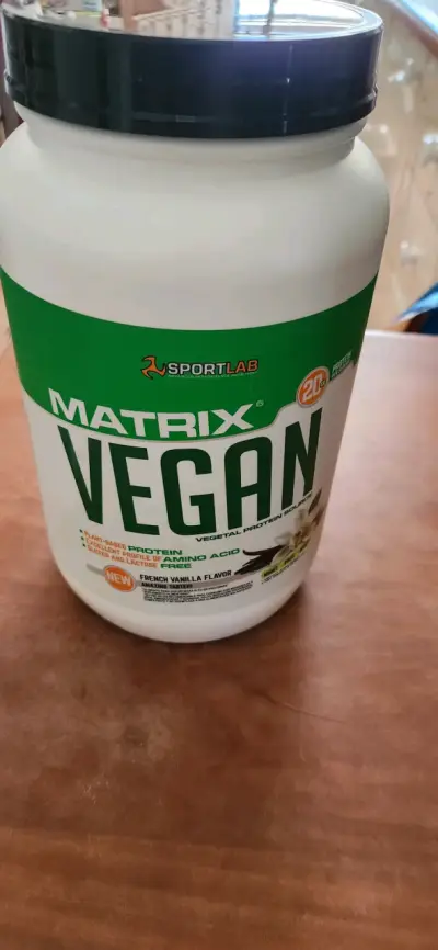 Proteína Vegana SportLab Sabor Vainilla - miniatura 1