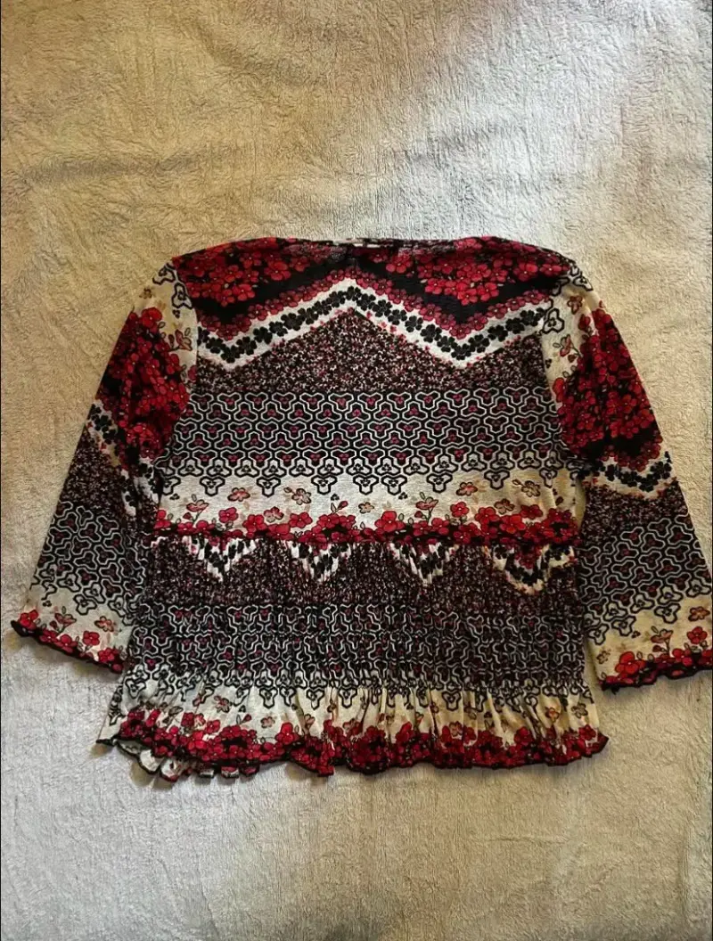 Blusa estampada floral - 2
