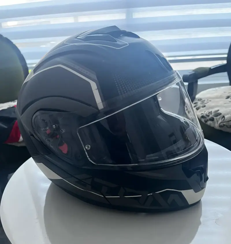 Casco moto abatible MT Atom - 3
