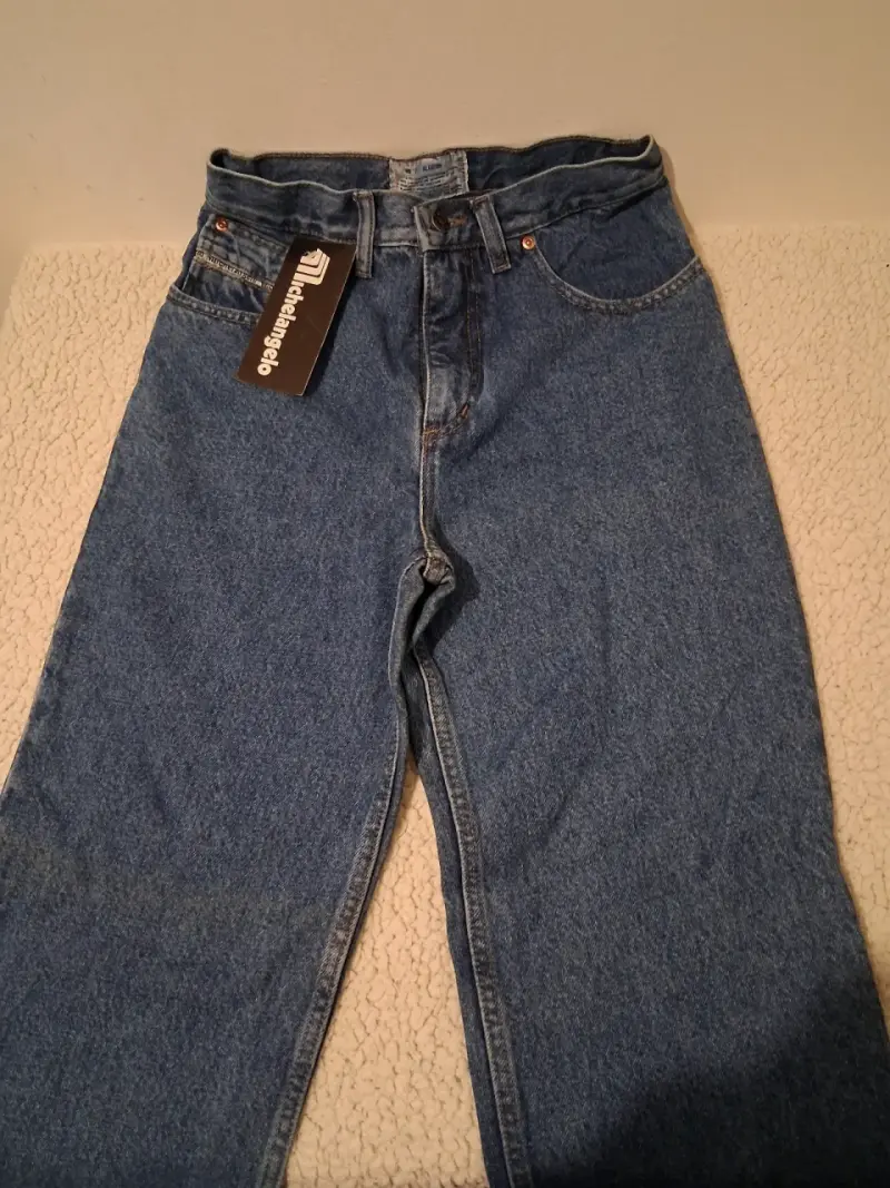Jeans de mezclilla azul - 3